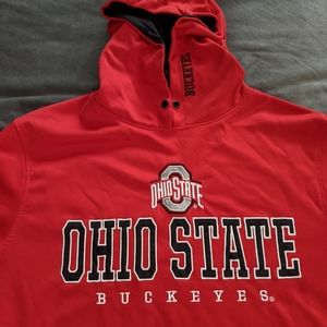 Red XL Dri Fit Ohio State Hoodie